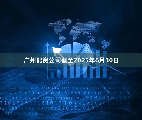 广州配资公司截至2025年6月30日